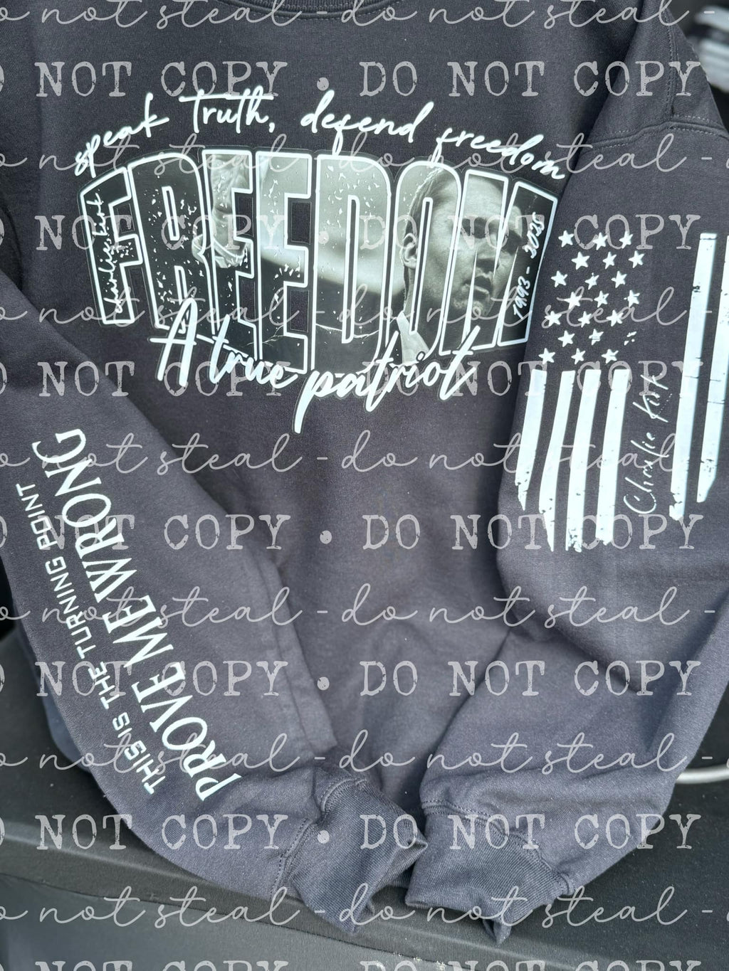 Charlie Kirk Memorial Shirt