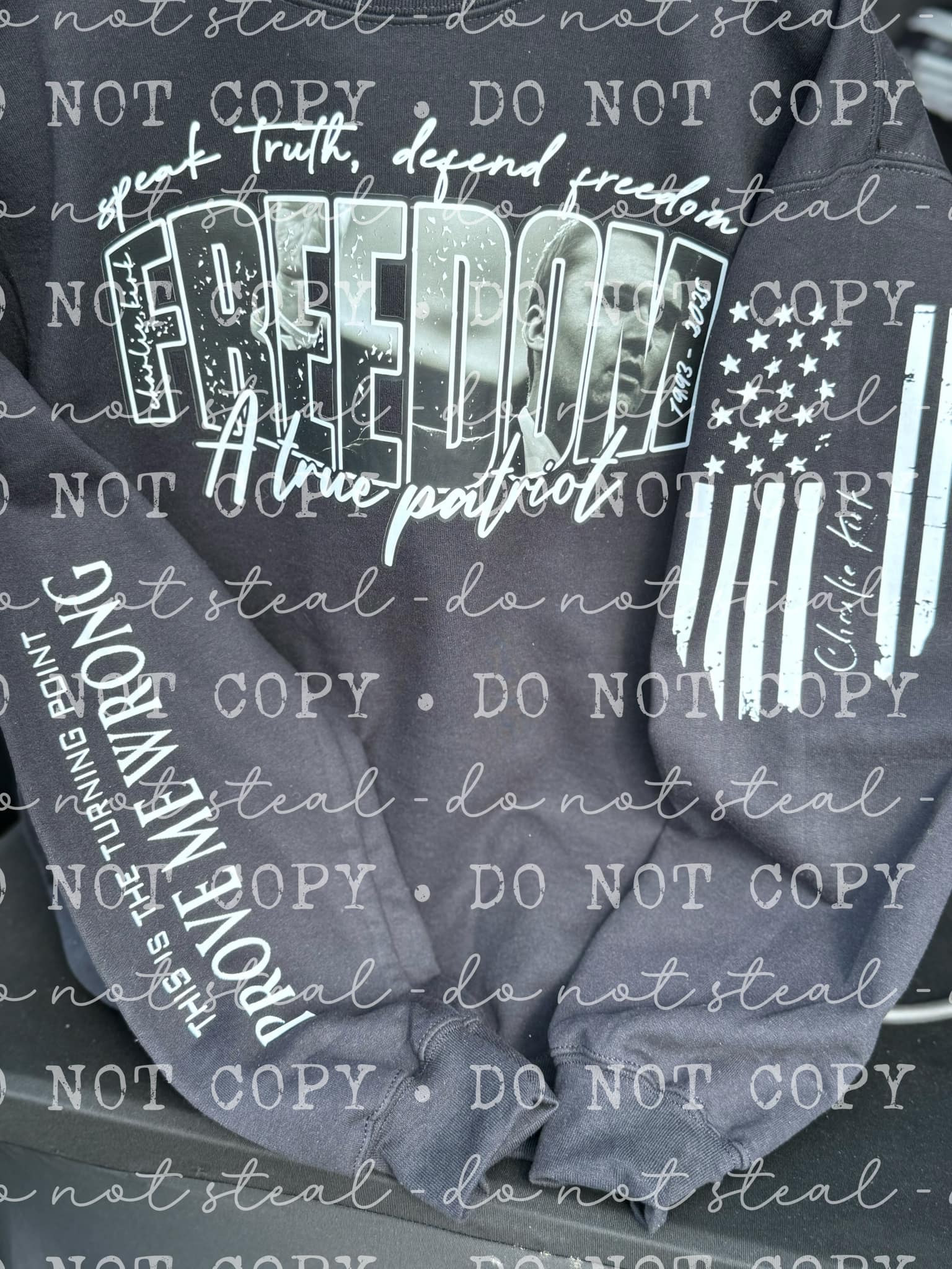 Charlie Kirk Memorial Shirt