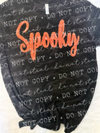 Super soft fluffy spooky tee