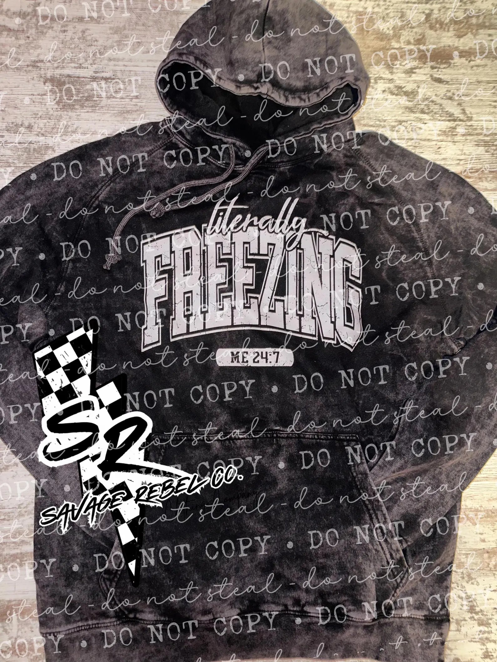 Freezing 24:7 Hoodie